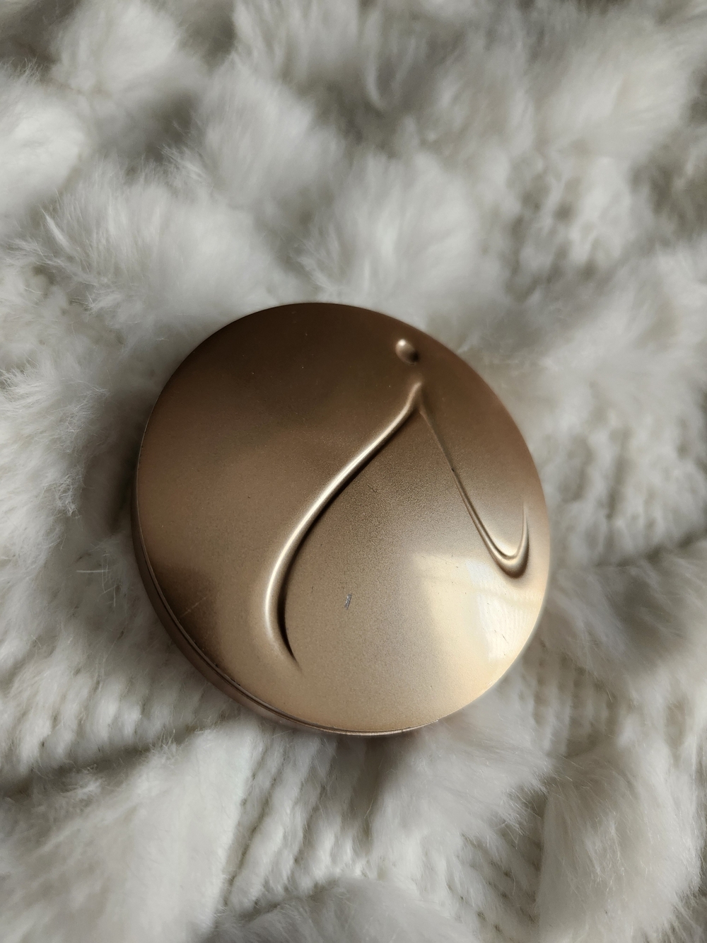 Jane Iredale Gold Compact Case